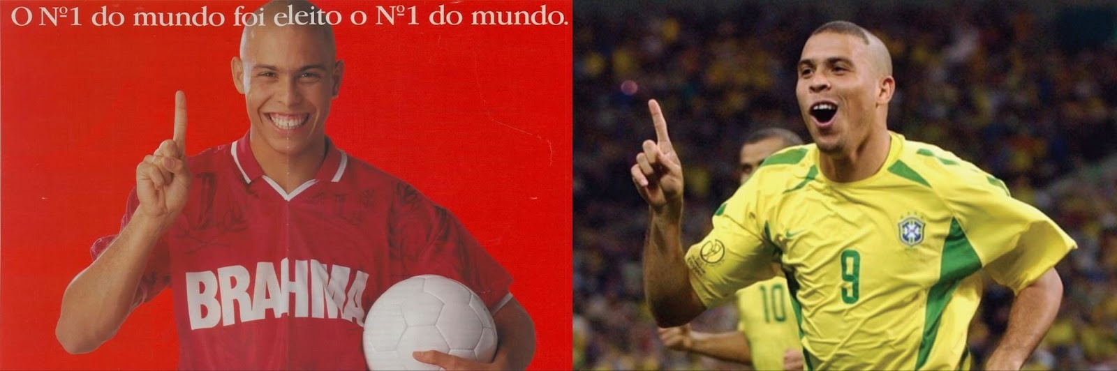 O Nº1 voltou: Brahma retoma parceria com Ronaldo Fenômeno e relembra conexão da marca com a comemoração mais icônica do futebol  Durante participação em podcast, Fenômeno conta como sua celebração surgiu e convida público para comemorar como ele nos games