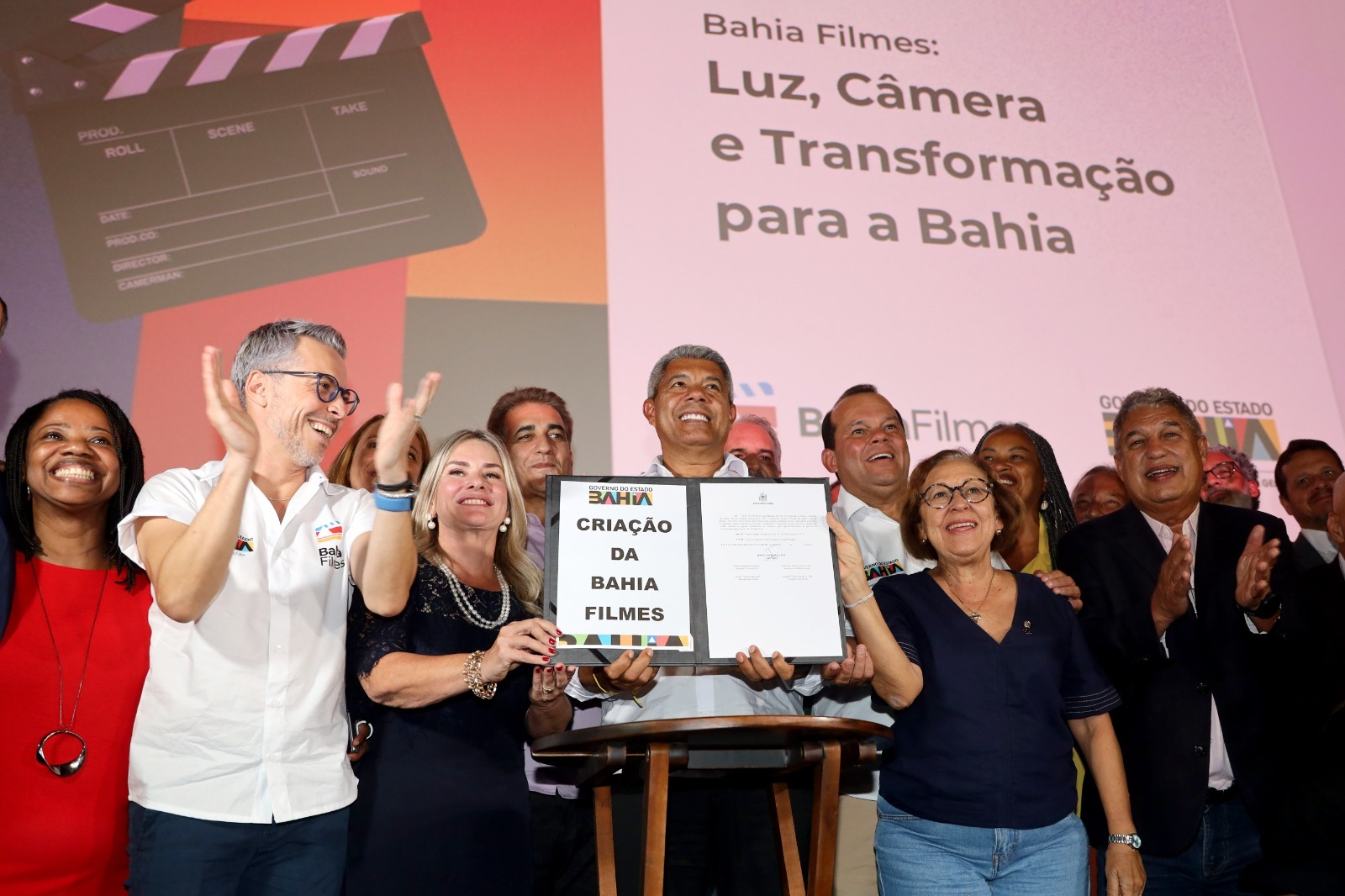 Executivo sanciona lei que cria a Bahia Filmes, primeira empresa estadual de audiovisual do Brasil