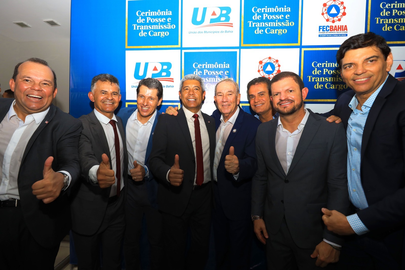 Governador Jerônimo Rodrigues participa de posse dos dirigentes da UPB e Fecbahia