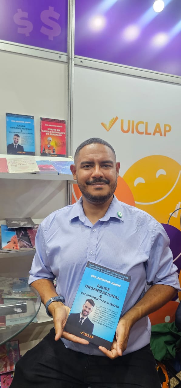Deusomir Junior lança novo livro na Bienal do Livro Rio 2025